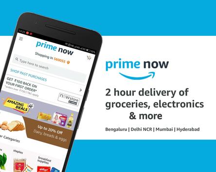 Amazon Prime Now screenshot